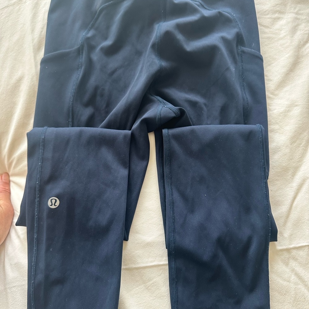 Lululemon Athletica Dark Blue Leggings